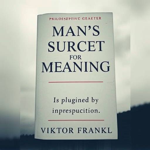 Book cover: Man's Search for Meaning by Viktor Frankl